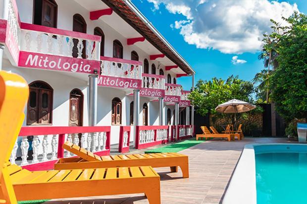 Hotel Mitologia Algodoal Exterior foto